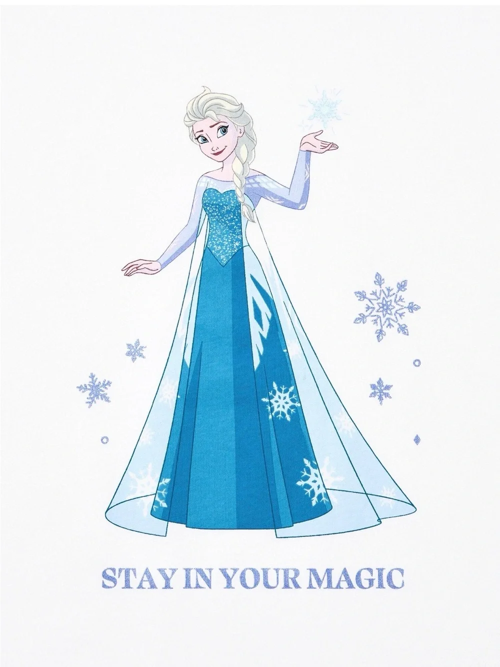 Brand new Uniqlo girl MAGIC FOR ALL ICONS UT Graphic T-Shirt | Elsa size 3-4T/11